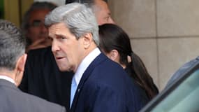John Kerry présent à Istanbul en Turquie pour la réunion des Amis de la Syrie le 20 avril 2013.