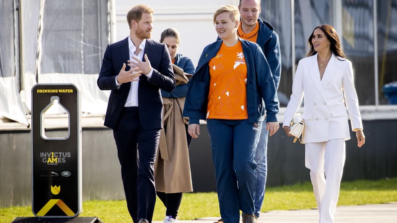 Meghan et Harry à La Haye pour les Invictus Games.