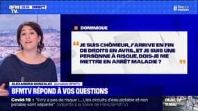 Chômeur, je suis une personne à risque et j'arrive en fin de droits en avril, dois-je me mettre en arrêt maladie? BFMTV répond à vos questions