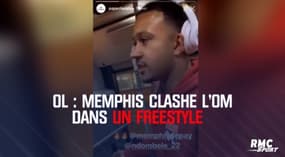 OL : Memphis clashe l’OM dans un freestyle 