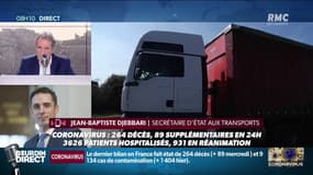 Manque de douches et de sanitaires pour les chauffeurs routiers: "Ca va rouvrir dès aujourd'hui" assure Jean-Baptiste Djebbari, secrétaire d’Etat aux transports
