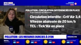 Face à la pollution de l'air qui dure à Lyon, les restrictions sont durcies