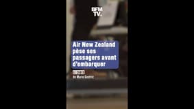 Pourquoi la compagnie Air New Zealand pèse actuellement ses passagers avant l'embarquement