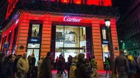 Un magasin Cartier à Paris. 