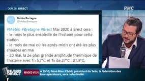 Météo : La Bretagne, région la plus ensoleillée au mois de mai 