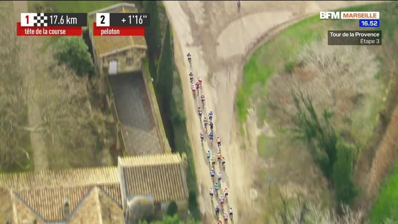 Encore une échappée qui va au bout ? Axel Laurence fait figure d'épouvantail dans ce groupe