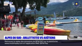 Alpes du Sud: partir en vacances en juillet ou en août?