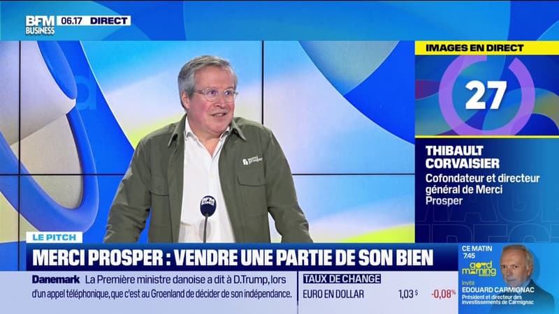 Merci Prosper : vendre une partie de son bien