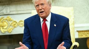 Donald Trump le 7 avril 2025. 