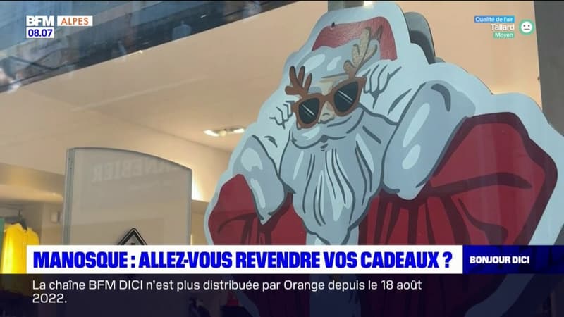 Manosque: allez-vous revendre vos cadeaux ?