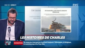 "Les histoires de Charles": A Edimbourg, un bâtiment en forme de crotte fait grincer des dents