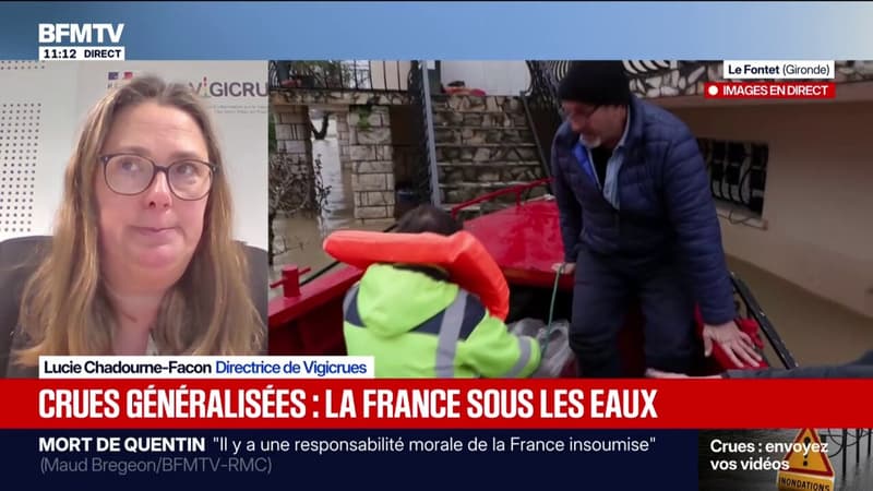 Crues: "Il pourrait y avoir des aggravations dans les jours qui viennent", souligne la directrice de Vigicrues