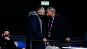 Jean-Michel Aulas et Vincent Ponsot