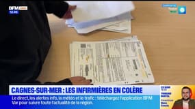 Cagnes-sur-Mer: les infirmières en colère