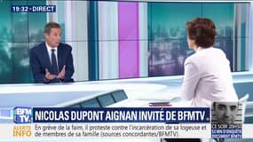 "Je pense que l'échec d'Emmanuel Macron, c'est l'échec de l'apparence " estime Nicolas Dupont-Aignan