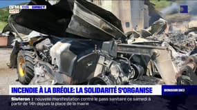 Incendie à La Bréôle: la solidarité s'organise