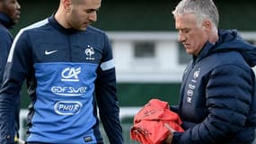 Karim Benzema et Didier Deschamps