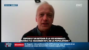 Covid-19: le retour à la normale, c'est pour quand ?  Pr. Yves Coppieters, médecin épidémiologiste, estime que "si 90% des +55 ans sont vaccinés, cela permettra de désengorger les services de réanimation"