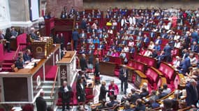 Les députés à l'Assemblée nationale, le 18 juillet 2024.