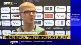 Félix Lebrun avant le tournoi de tennis de table à Montpellier: "On a envie de performer ici"