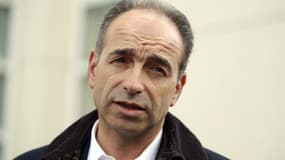 Jean-François Copé le 23 mars 2014 à Meaux. - Kenzo Tribouillard - AFP