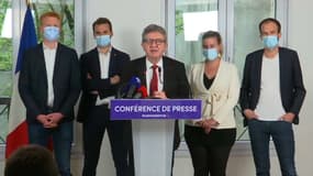 Jean-Luc Mélenchon ce mercredi.
