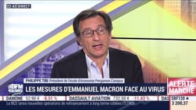 Philippe Tibi (Pergamon Campus) et Thierry Meillat (Hogan Lovells): Les mesures d'Emmanuel Macron face au coronavirus - 12/03