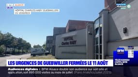 Guebwiller: les urgences à nouveau fermées le 11 août 