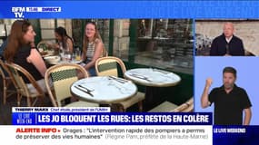 Les JO bloquent les rues : les restos en colère - 21/07