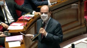 Jean Castex à l'Assemblée nationale. 