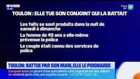 Toulon: une femme, victime de violences conjugale, suspectée d'avoir tué son compagnon  