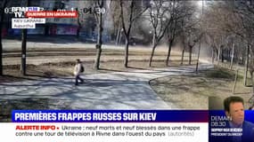 Guerre en Ukraine: Kiev touchée par des frappes russes