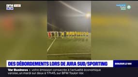 Toulon: des supporters entraînent l'interruption du match face à Jura Sud