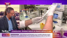 Coqueluche : épidémie inédite en France depuis 25 ans
