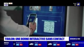 Var Business: Toulon: une borne interactive sans contact