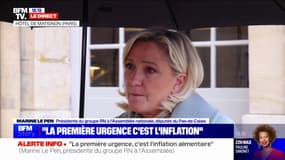 "Le 49.3 a été un véritable traumatisme" affirme Marine Le Pen, après son entretien avec Elisabeth Borne