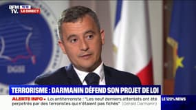 Gérald Darmanin sur le terrorisme: "Ce serait mentir de considérer que si on fermait hermétiquement nos frontières, nous serions protégés" 