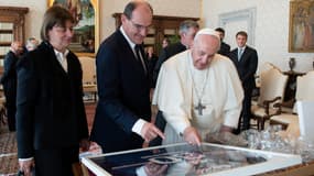 Jean Castex et le pape François