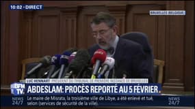 Procès de Salah Abdeslam en Belgique: "L’affaire sera traitée du 5 au 9 février", déclare le président du tribunal de première instance de Bruxelles  