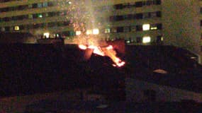 Un incendie s'est déclenché ce mercredi soir à l'hôpital Saint-Antoine à Paris.