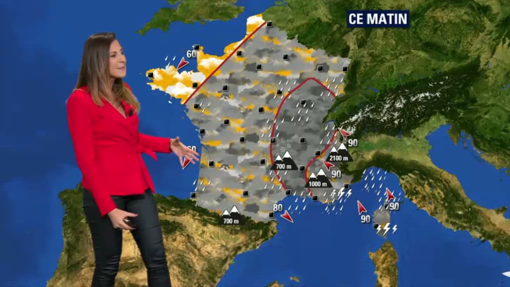 Le temps de lundi matin Le temps de lundi matin