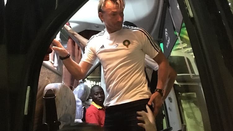 Hervé Renard à Abidjan