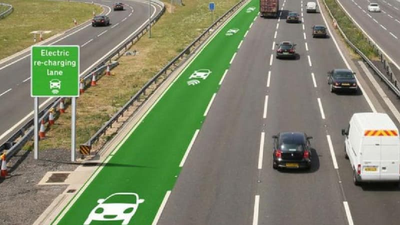 Le ministère des transports va investir 500 millions de livres sterling (environ 700 millions d'euros) sur cinq ans pour faire de l'Angleterre un territoire en pointe sur les routes à induction. 