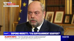 Éric Dupond-Moretti sur le meurtre de Thomas: "C'est un drame absolu"