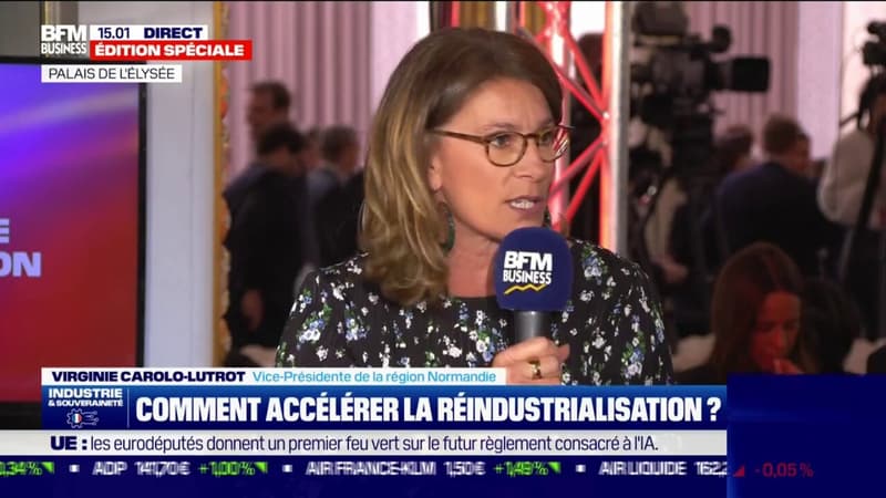 La vice-présidente de la région Normandie explique ce qui freine la réindustrialisation en France