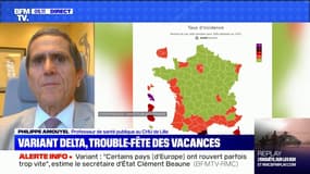 Vaccination: le professeur Amouyel rappelle qu'"on n'a pas d'autres solutions" face à l'expansion du variant Delta