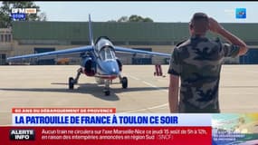  Toulon: la Patrouille de France déployée ce jeudi soir