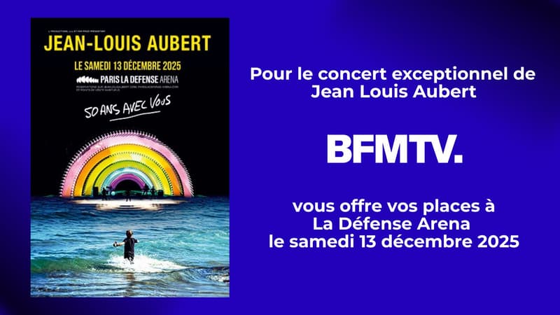 Jeu concours BFMTV Jean-Louis Aubert