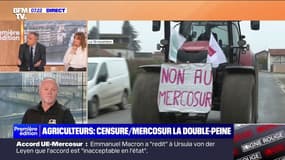 Crise agricole: "On souhaite que ça soit réglé dans les quinze jours", affirme Patrick Legras ("Coordination rurale")