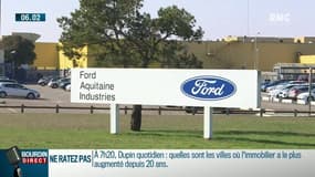 915 emplois menacés à l'usine Ford de Blanquefort, en Gironde, malgré les aides versées par l'Etat 